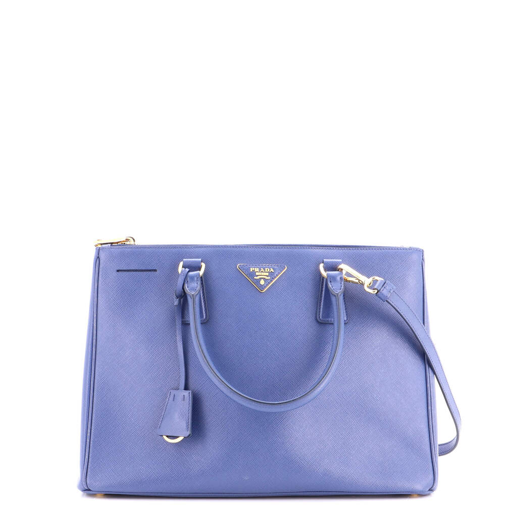 Prada Double Zip Lux Tote Saffiano #247680P12B